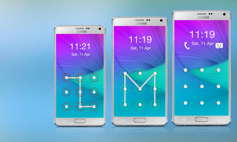 Galaxy Lock Screen Pattern