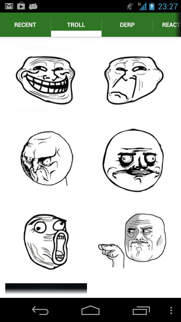 RageTrollFace Sticker