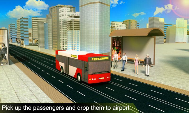 Airport Bus Driving Service 3D