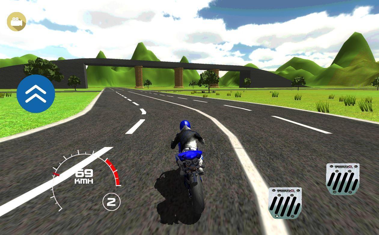 Motorcycle 3D Simulation