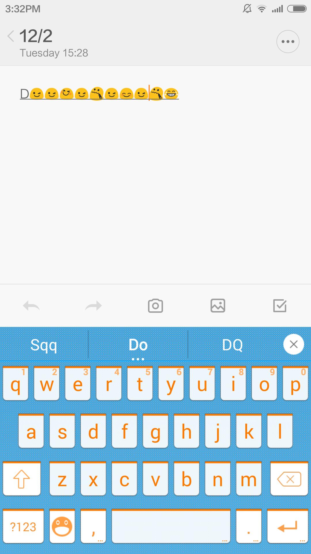 Sunshine Emoji Keyboard Theme