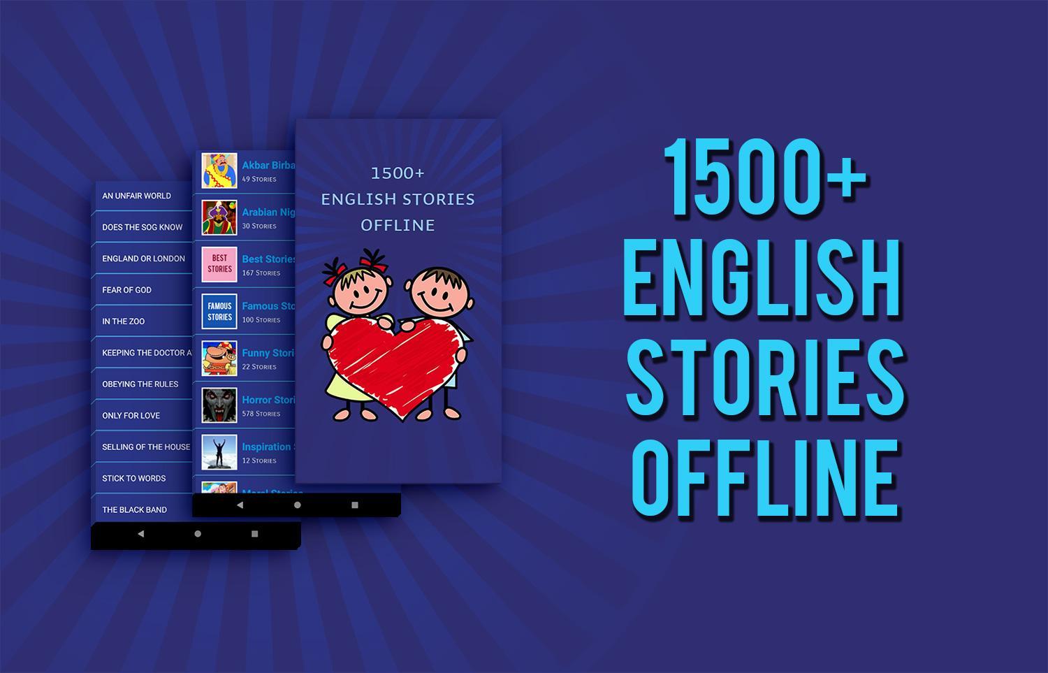 1500+ English Stories Offline