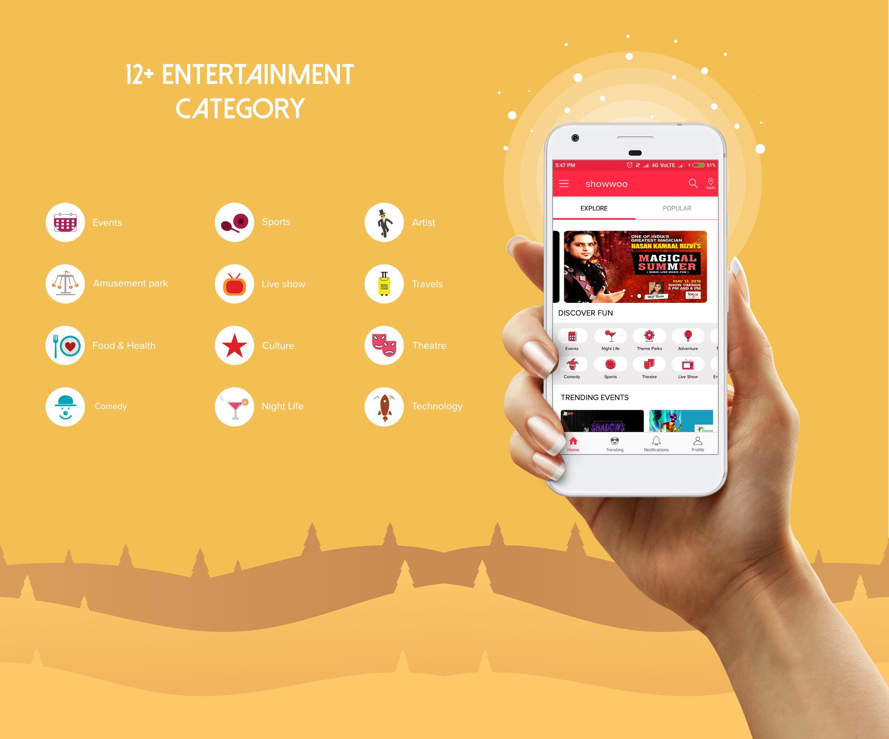 Showwoo - Discover upcoming Ev