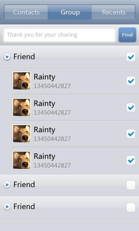 GO SMS Pro Grey Theme
