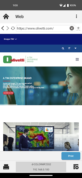 Olivetti Mobile Print