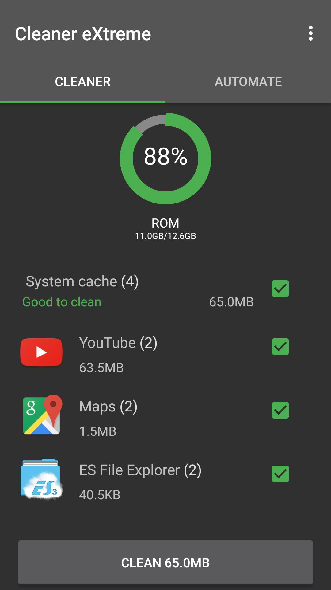 Cleaner eXtreme Lite