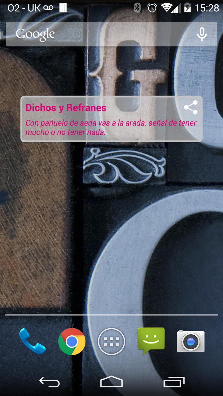 Dichos y Refranes