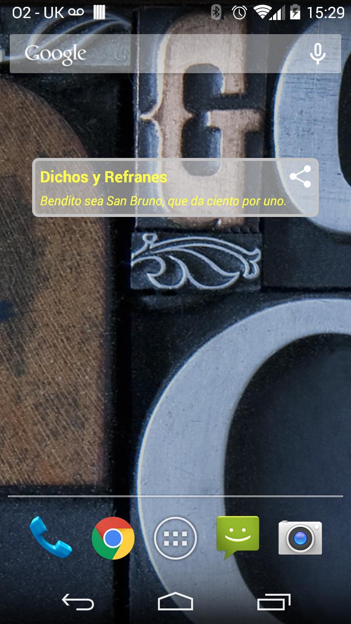 Dichos y Refranes