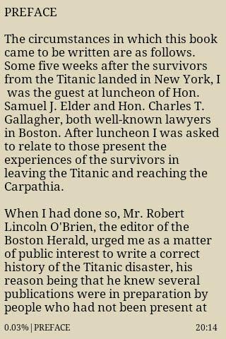 The Loss of the S. S. Titanic