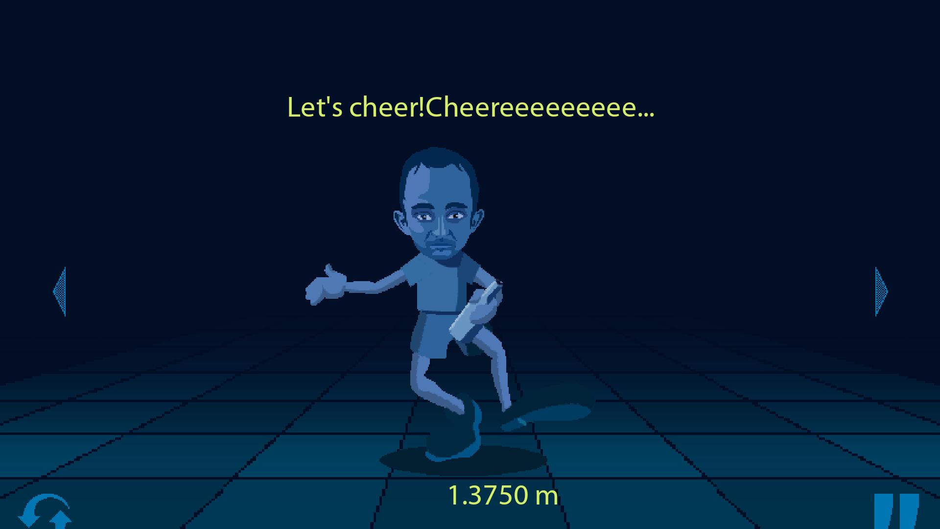 Drunk man run - walking drunken man