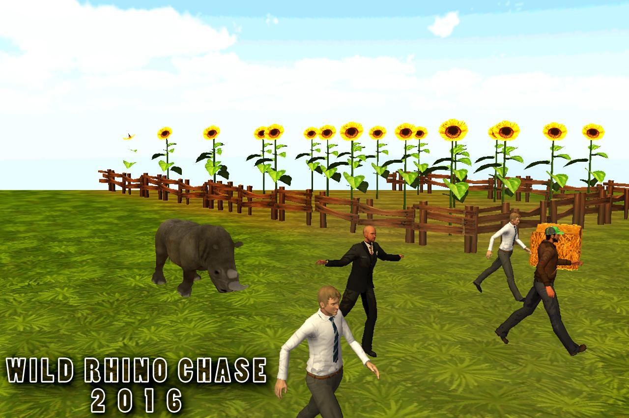 Wild Rhino Chase 2016
