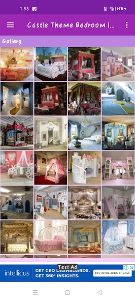 Castle Theme Bedroom Idea