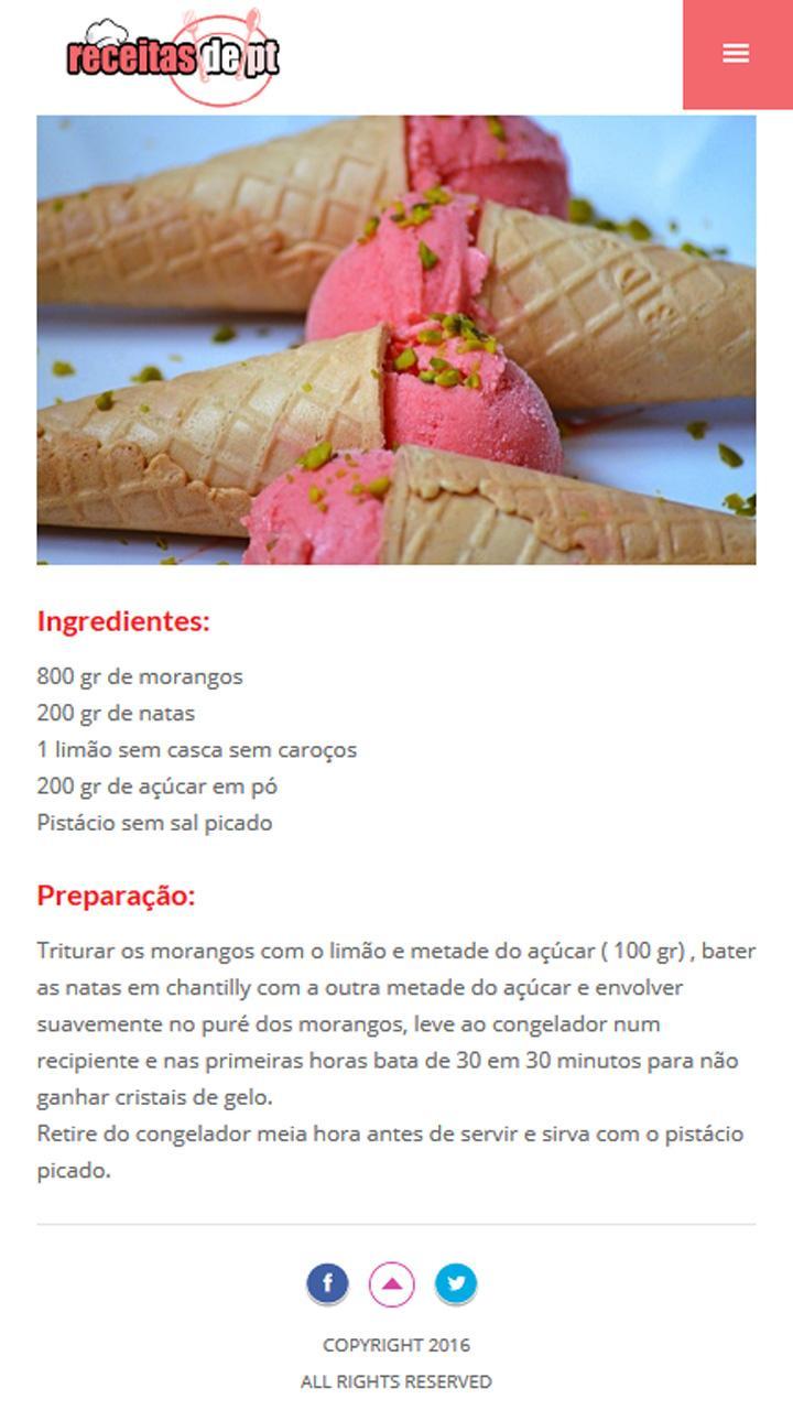 Receitas de Portugal