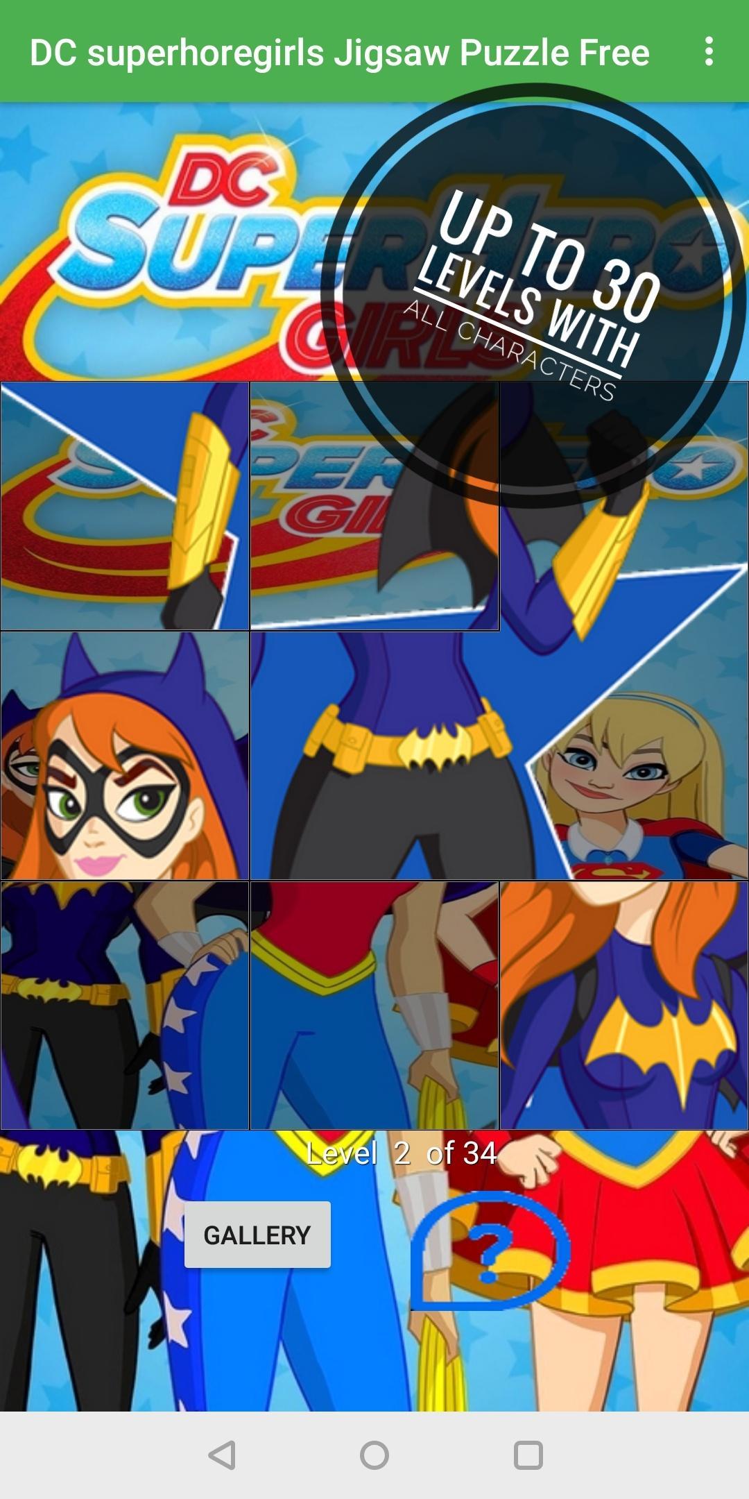 DC Superhero Girls Puzzel