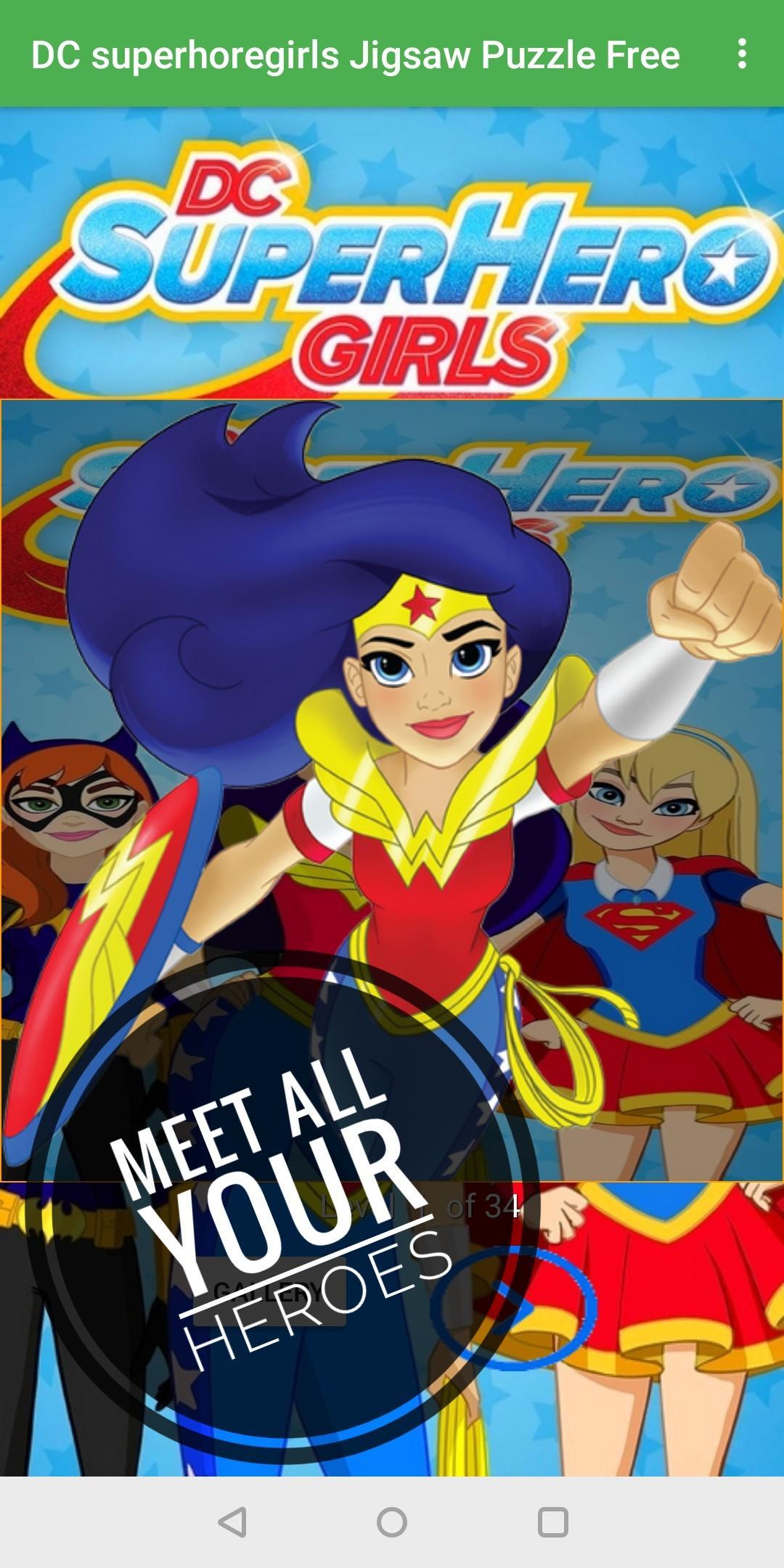 DC Superhero Girls Puzzel
