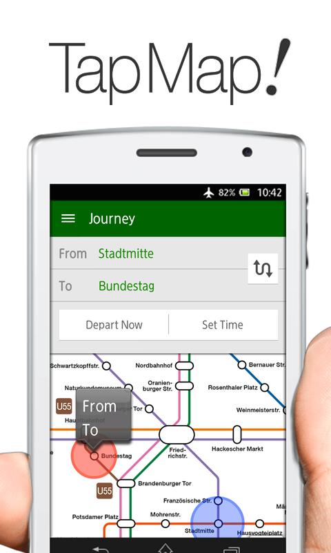Transit Germany by NAVITIME
