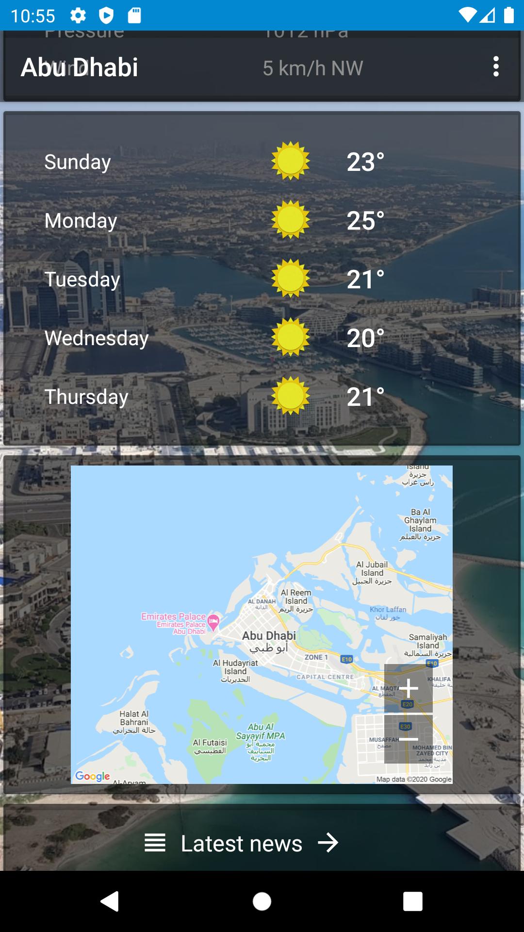 Abu Dhabi, AE - weather and more