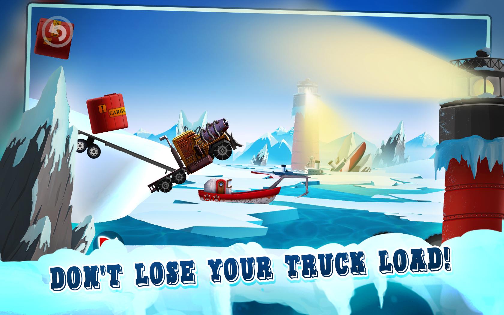 Truck Driving Race 2: Ice Road