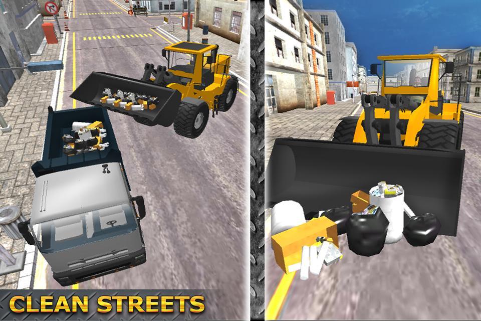 City Garbage Truck Driver Sim
