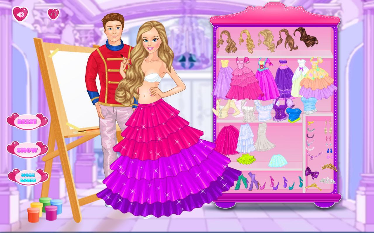 Princess Painting Dress Up