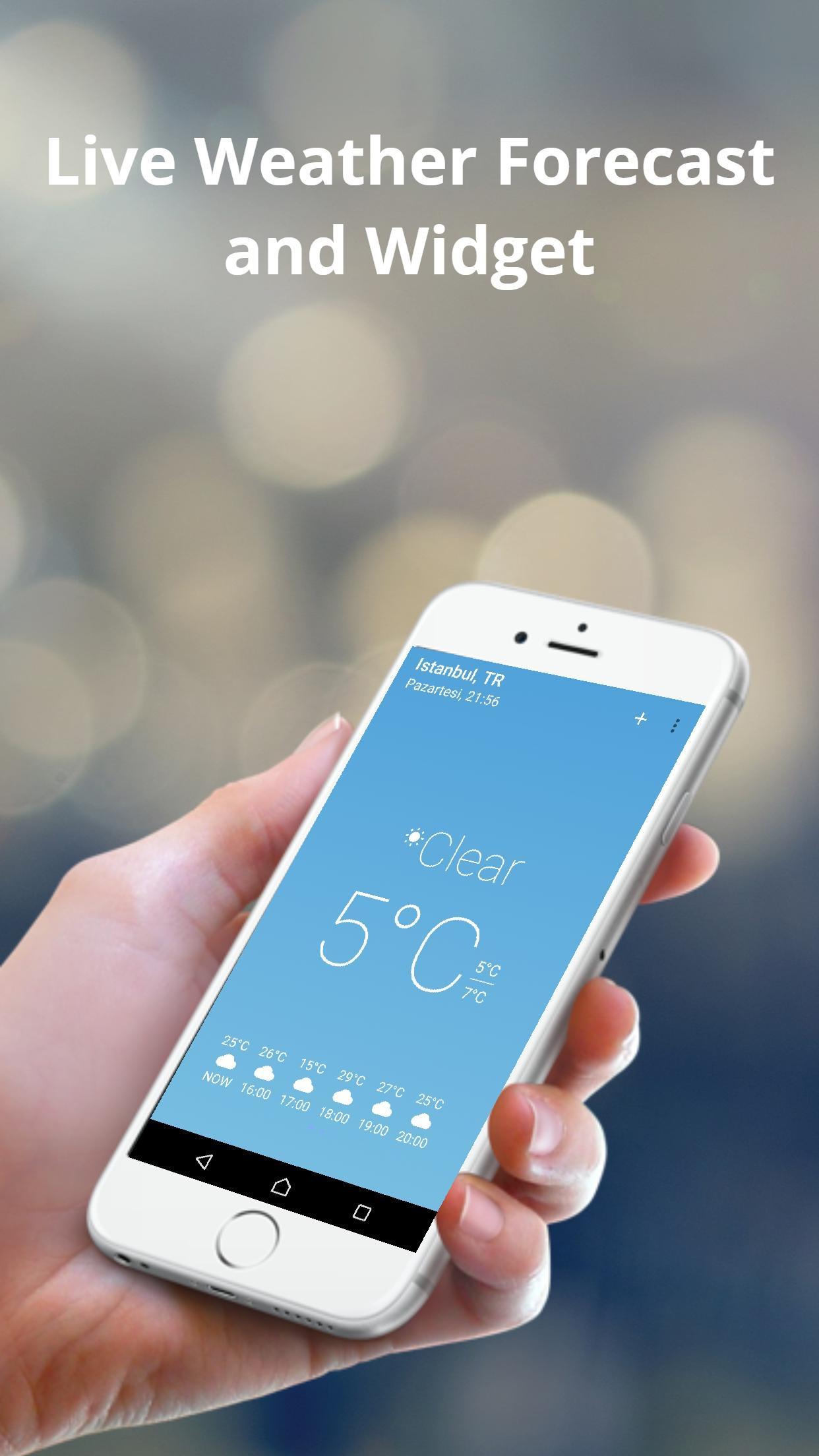 Live Weather Forecast and Widget