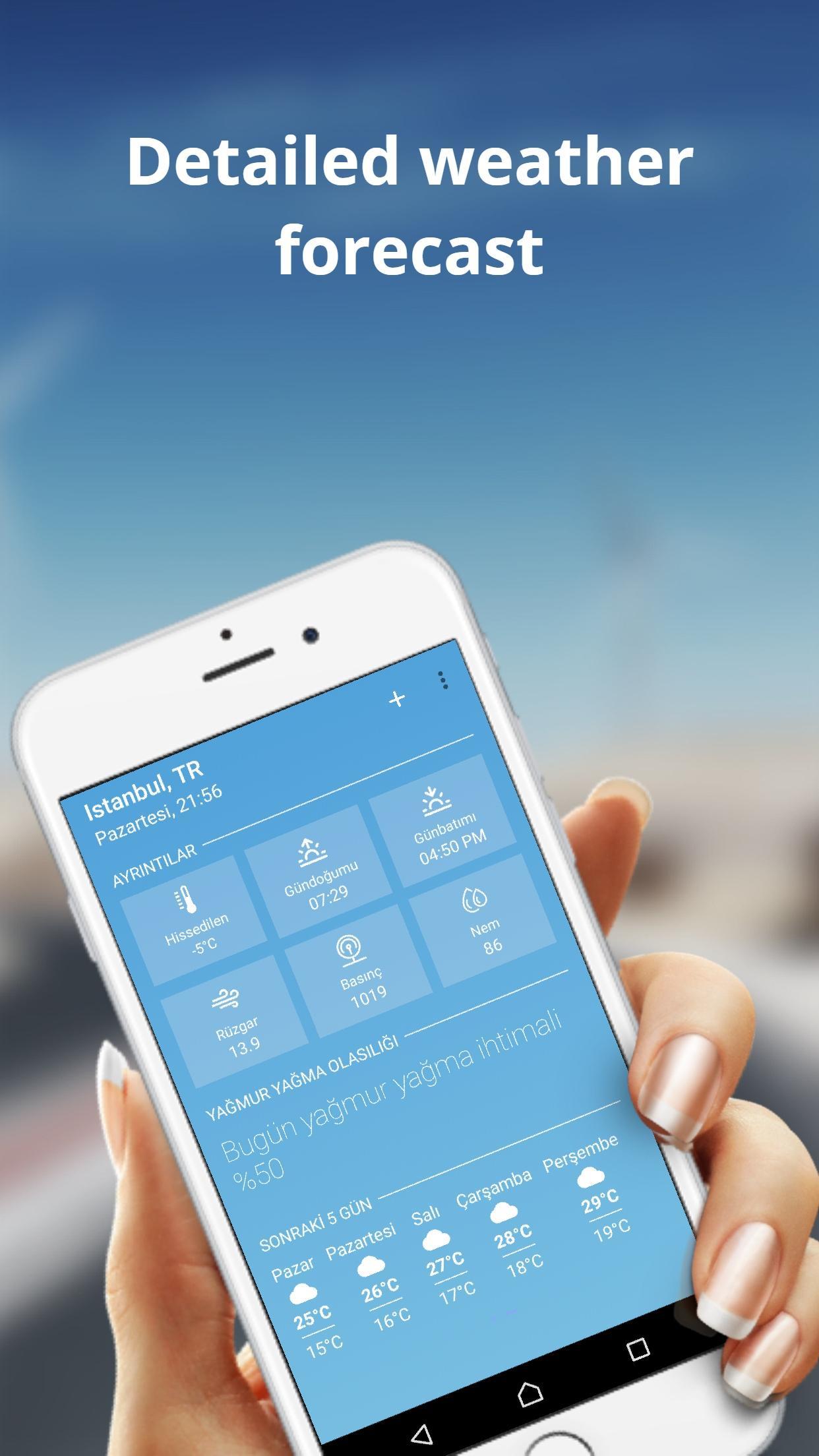 Live Weather Forecast and Widget