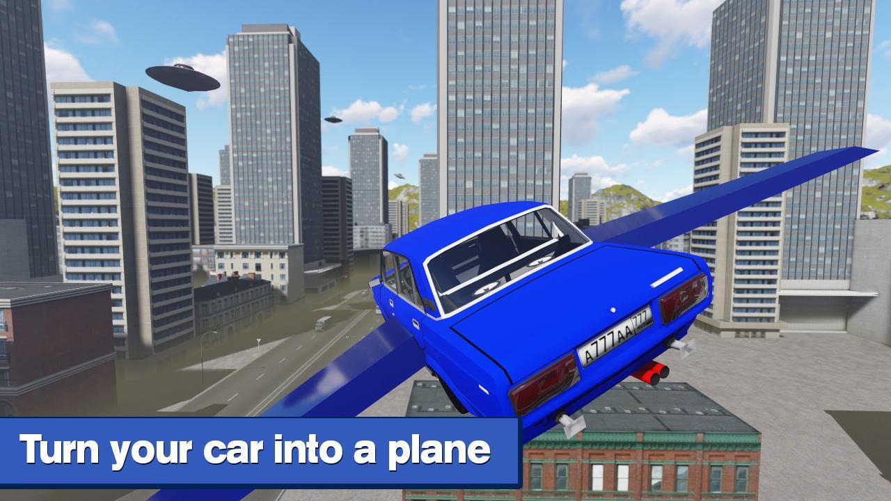 Flying Lada VAZ Simulator 3D
