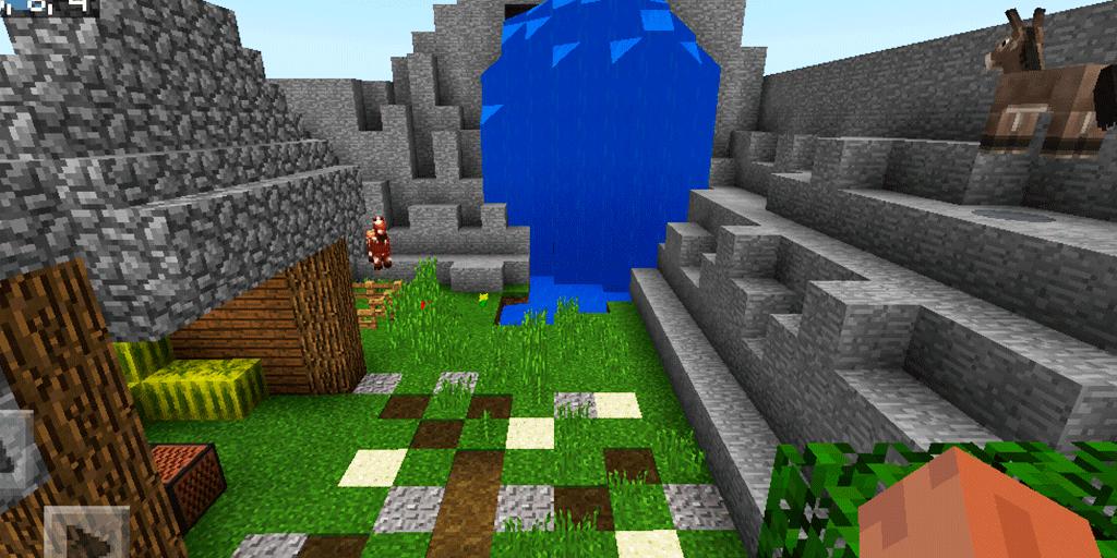 Hide-and-seek Farm Mini-game. Map for MCPE