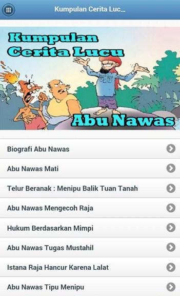 Kumpulan Cerita Lucu Abu Nawas