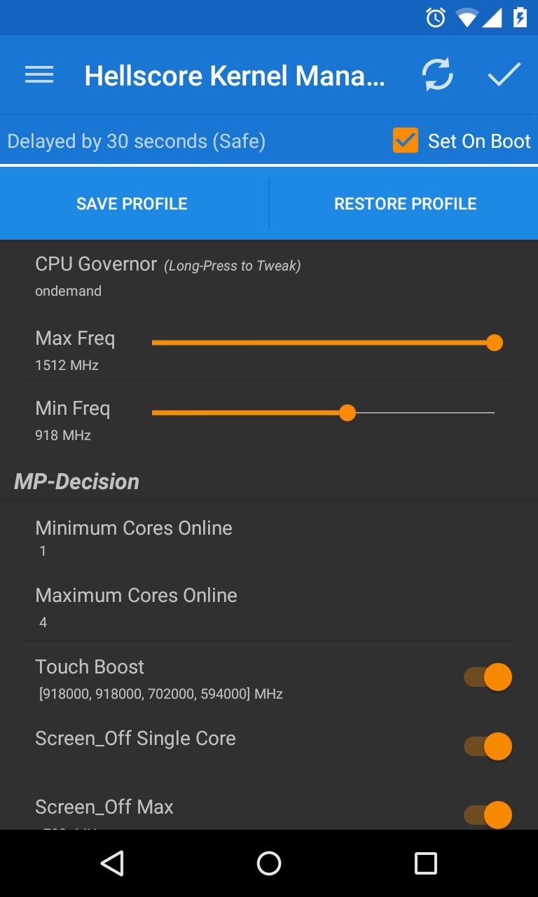 Hellscore Kernel Manager