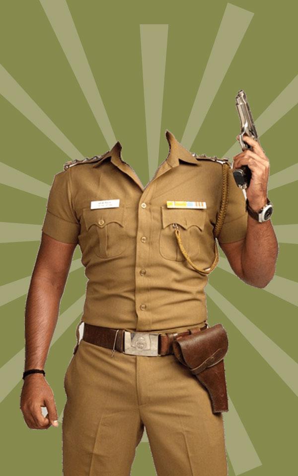 Photo Suit for Indian Police