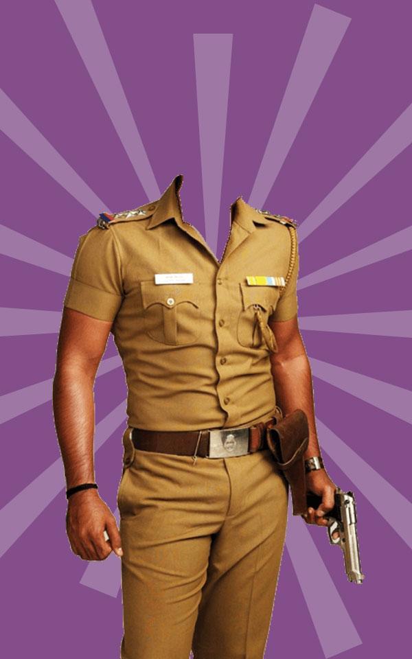 Photo Suit for Indian Police