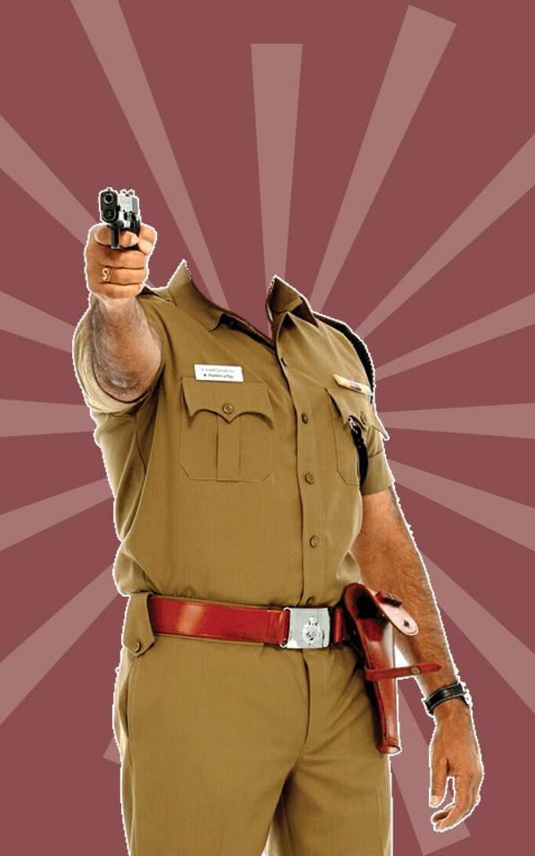 Photo Suit for Indian Police