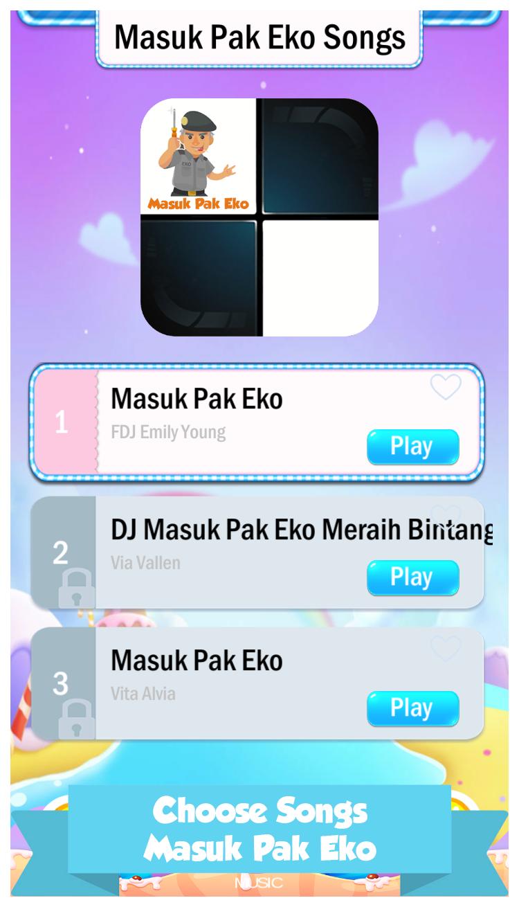 Masuk Pak Eko Songs Piano
