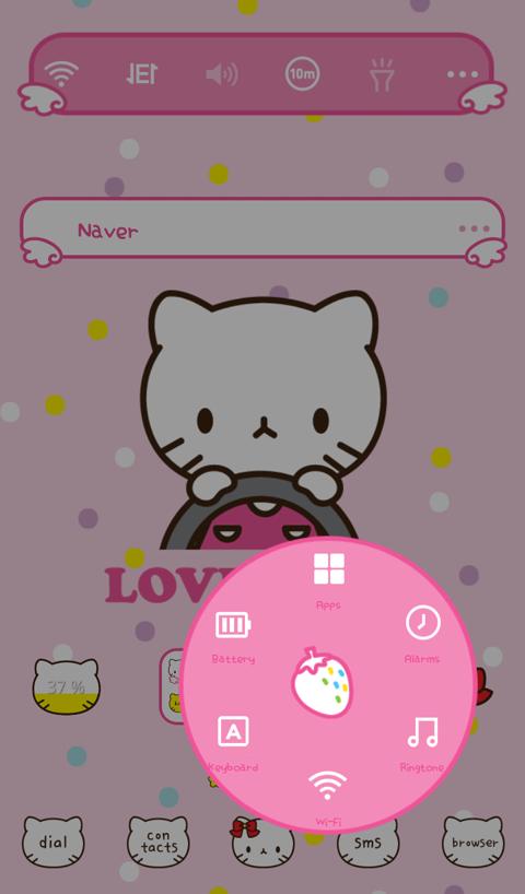 Lovebani (drive) dodol theme