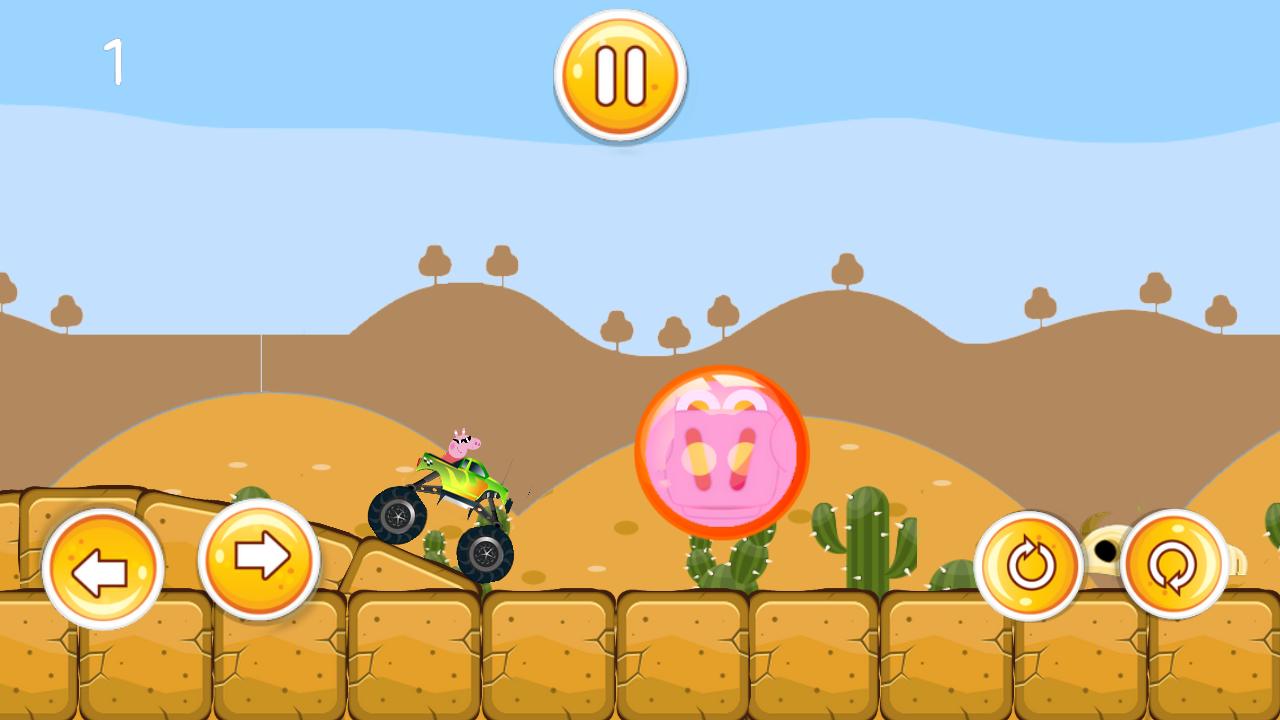 Peppie Pig Hill Climb Race