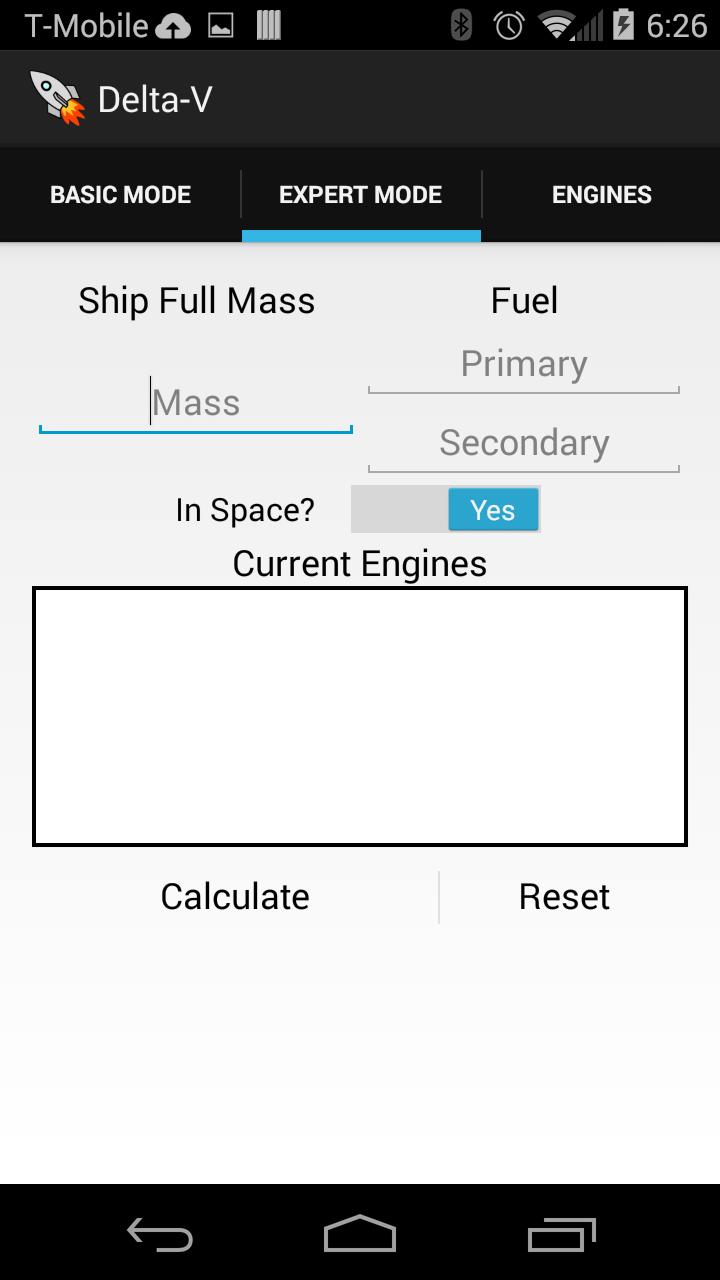 KSP Delta-V Calculator - OLD