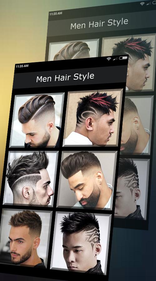 Men hairstyle set my face 2018
