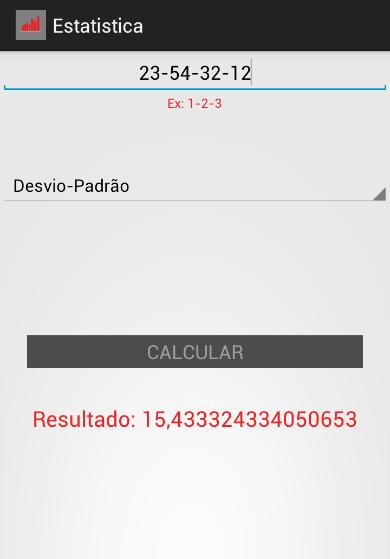 Statistic Calculator ++