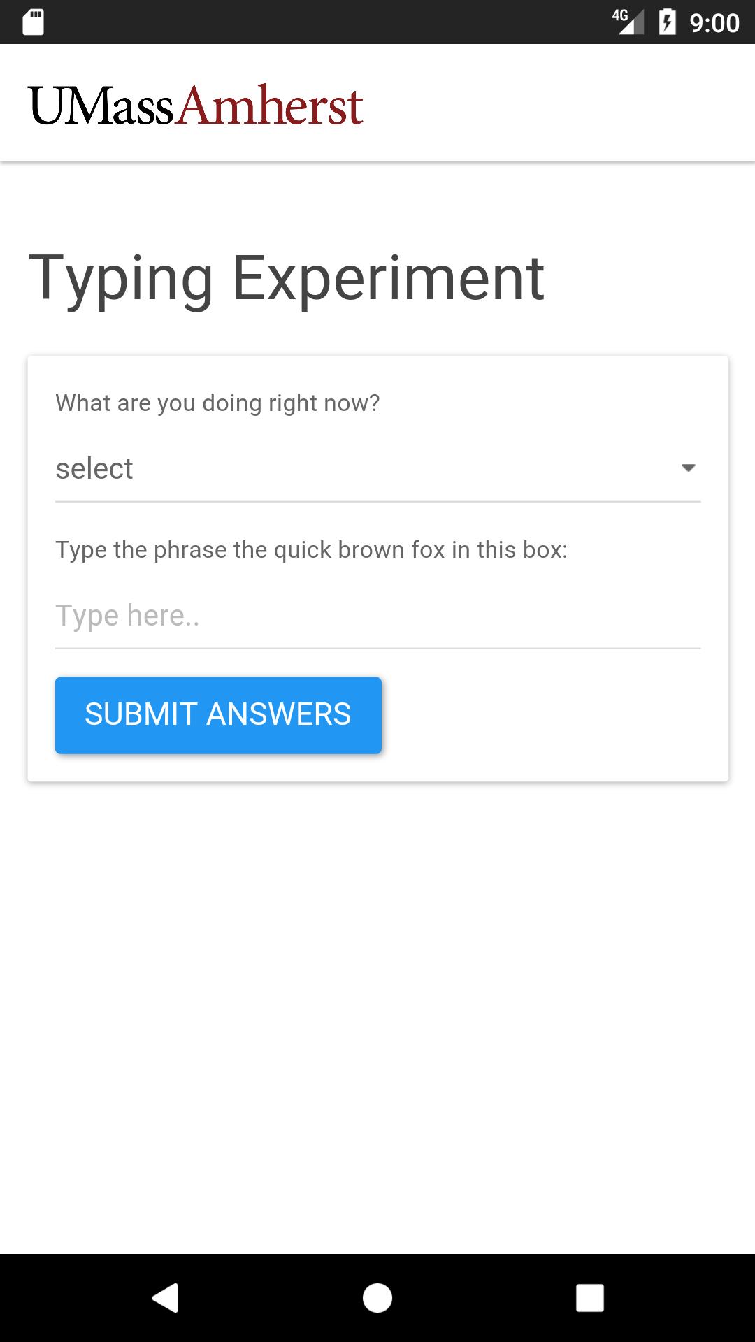 MicroMobile Experiments