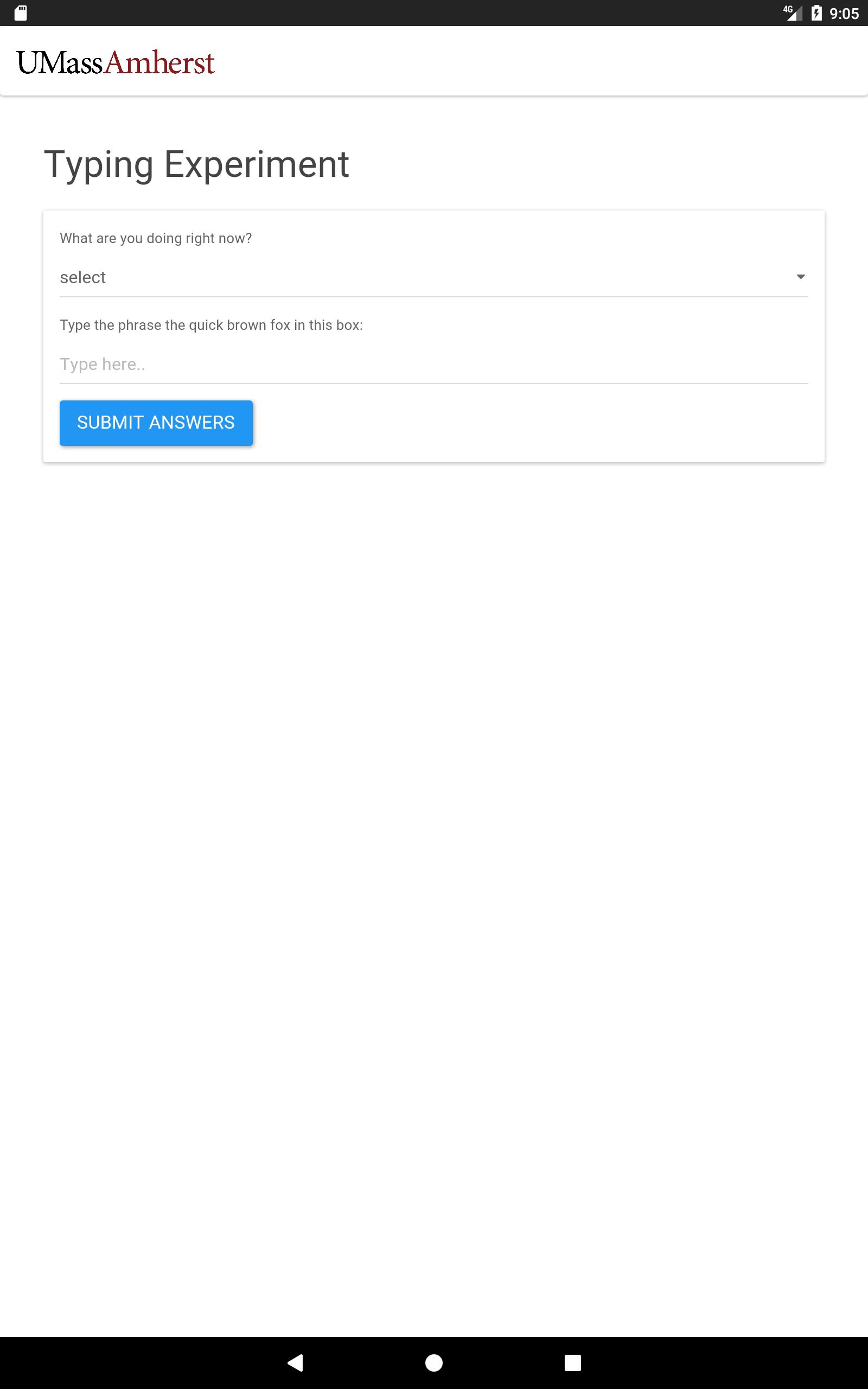 MicroMobile Experiments