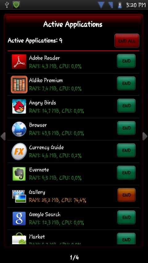 Active Apps Ads / Task Manager