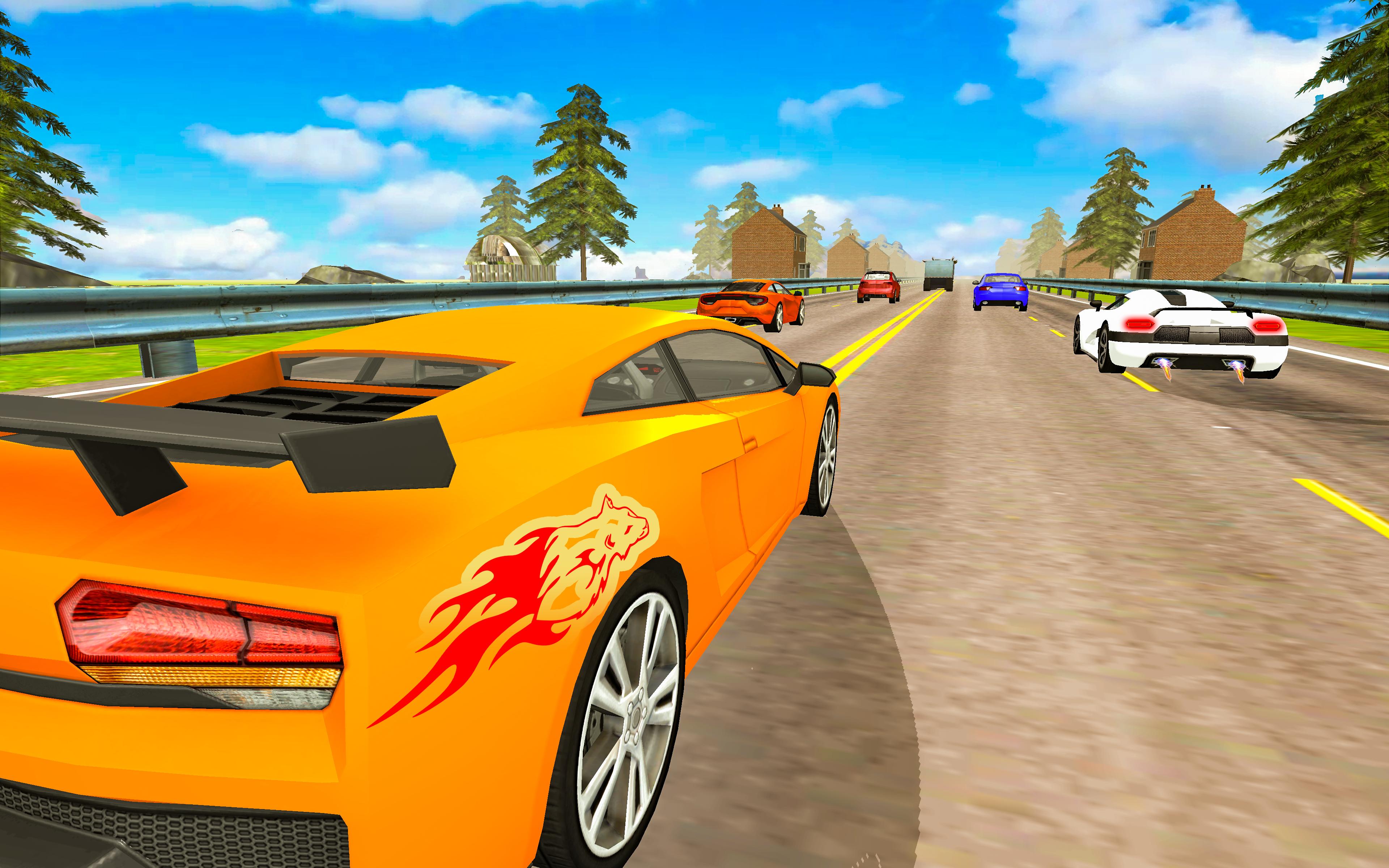 Extreme Car racing Rush Simula