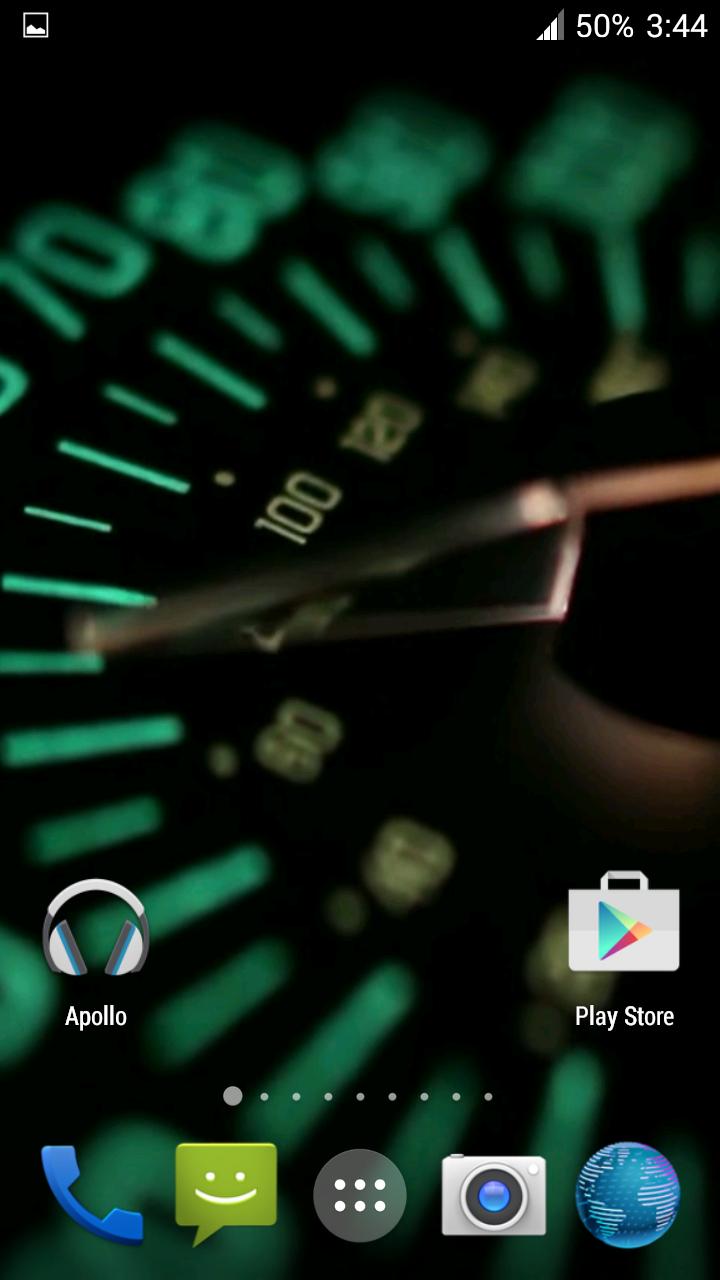 Speedometer 3D. Live Wallpaper