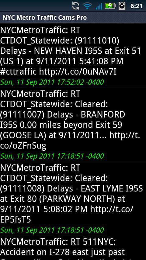 NYC Metro Traffic Cameras Free