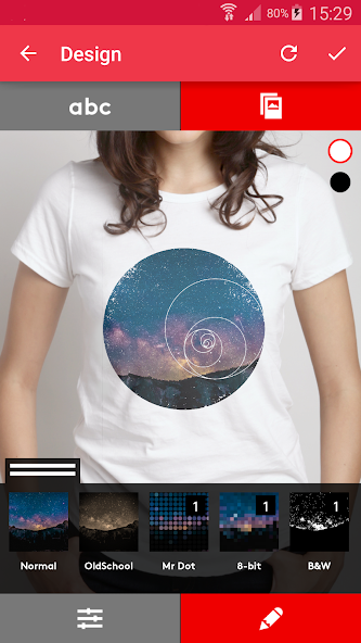T-shirt design - Snaptee