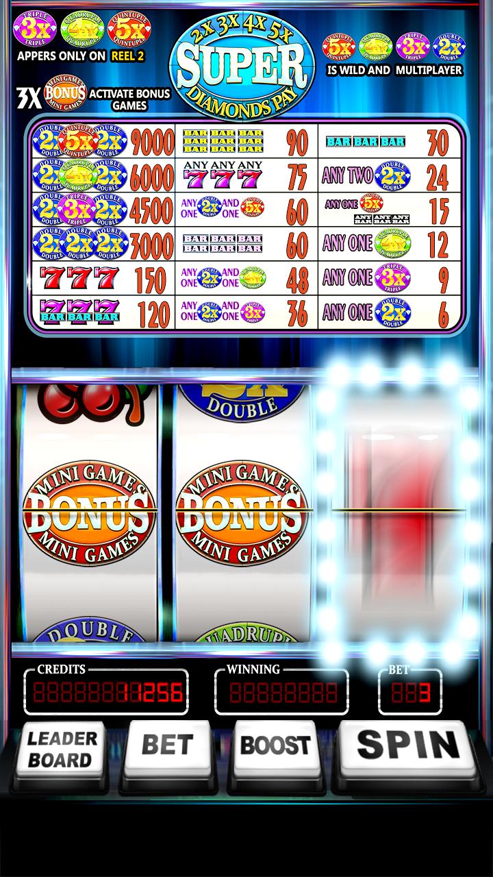 Free Super Diamonds Pay Slots
