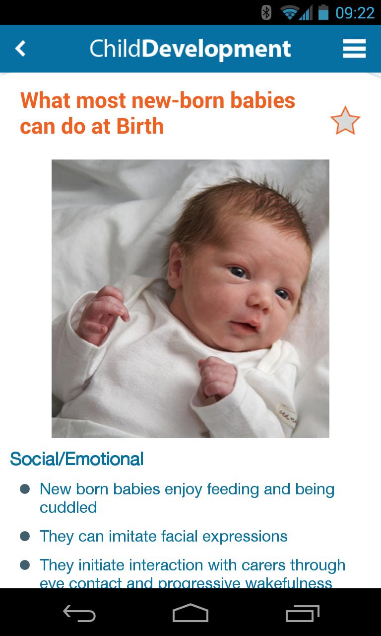 Child Development 0-6 years