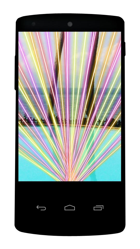 Colorful Laser Simulator