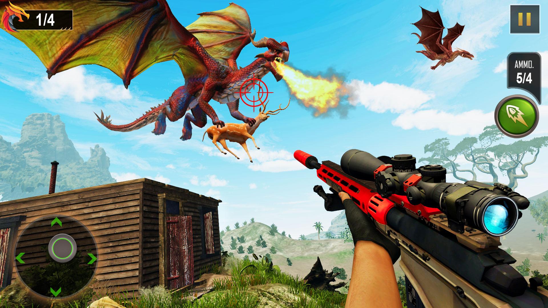 Flying Dragon Hunting Simulator Games